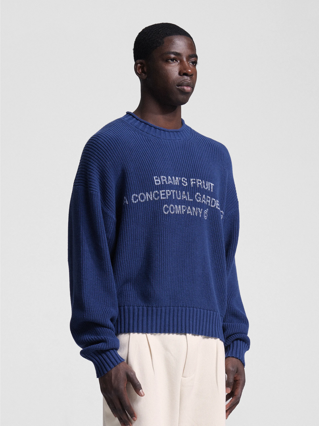 Bram's Fruit - Pull Stamp Navy