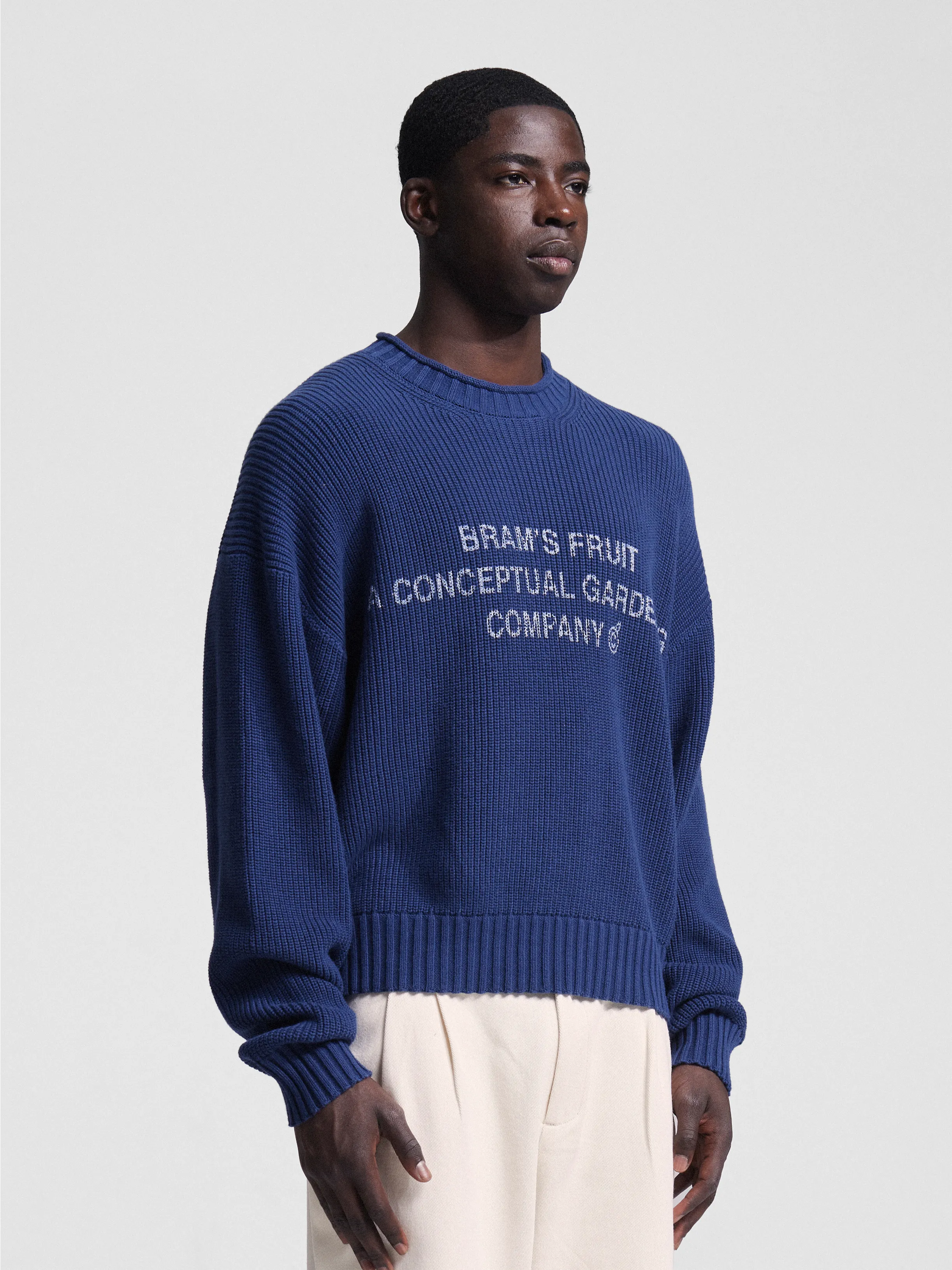 Bram's Fruit - Pull Stamp Navy
