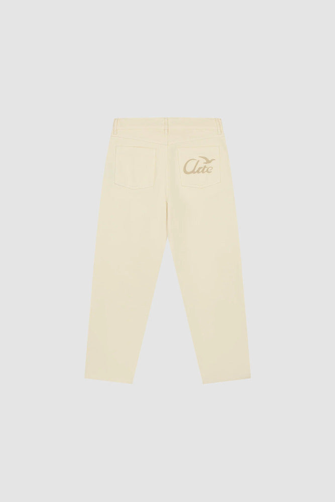 Arte - Pantalon Back Bird Crème