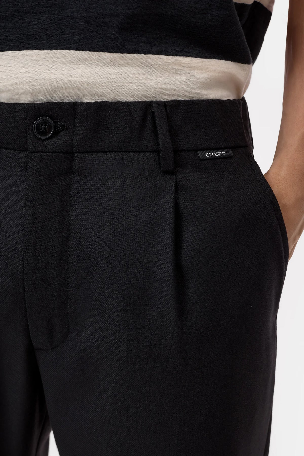 Closed - Pantalon Regular Vigo Tapered Black