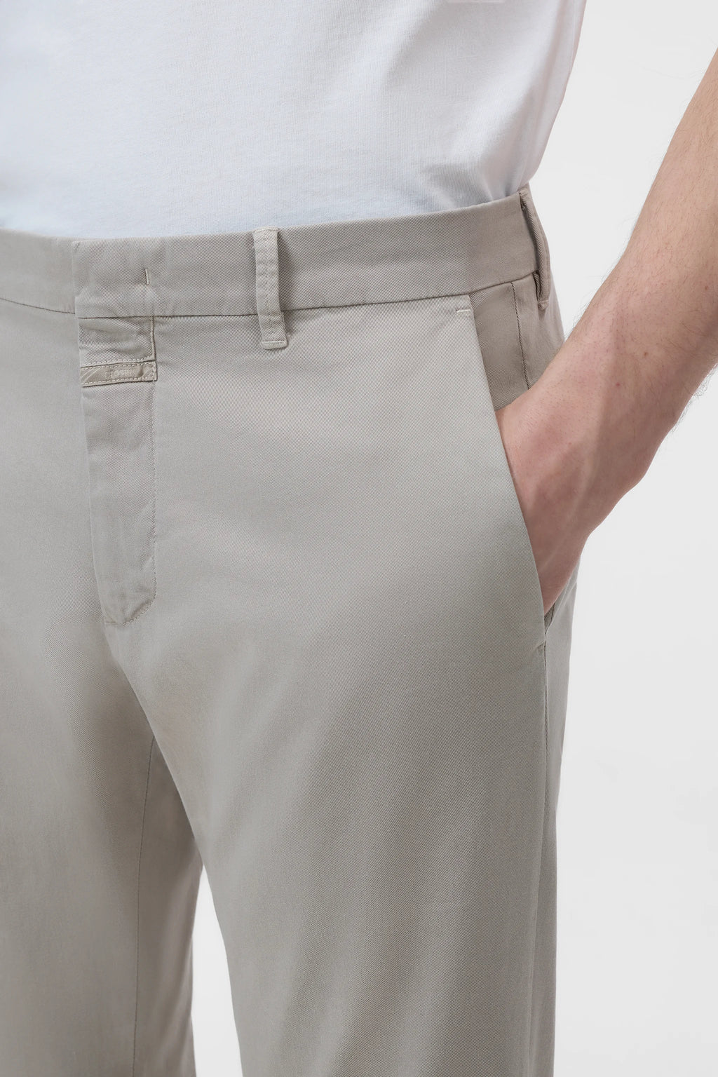 Closed - Pantalon Clifton True Slim Mud Grey
