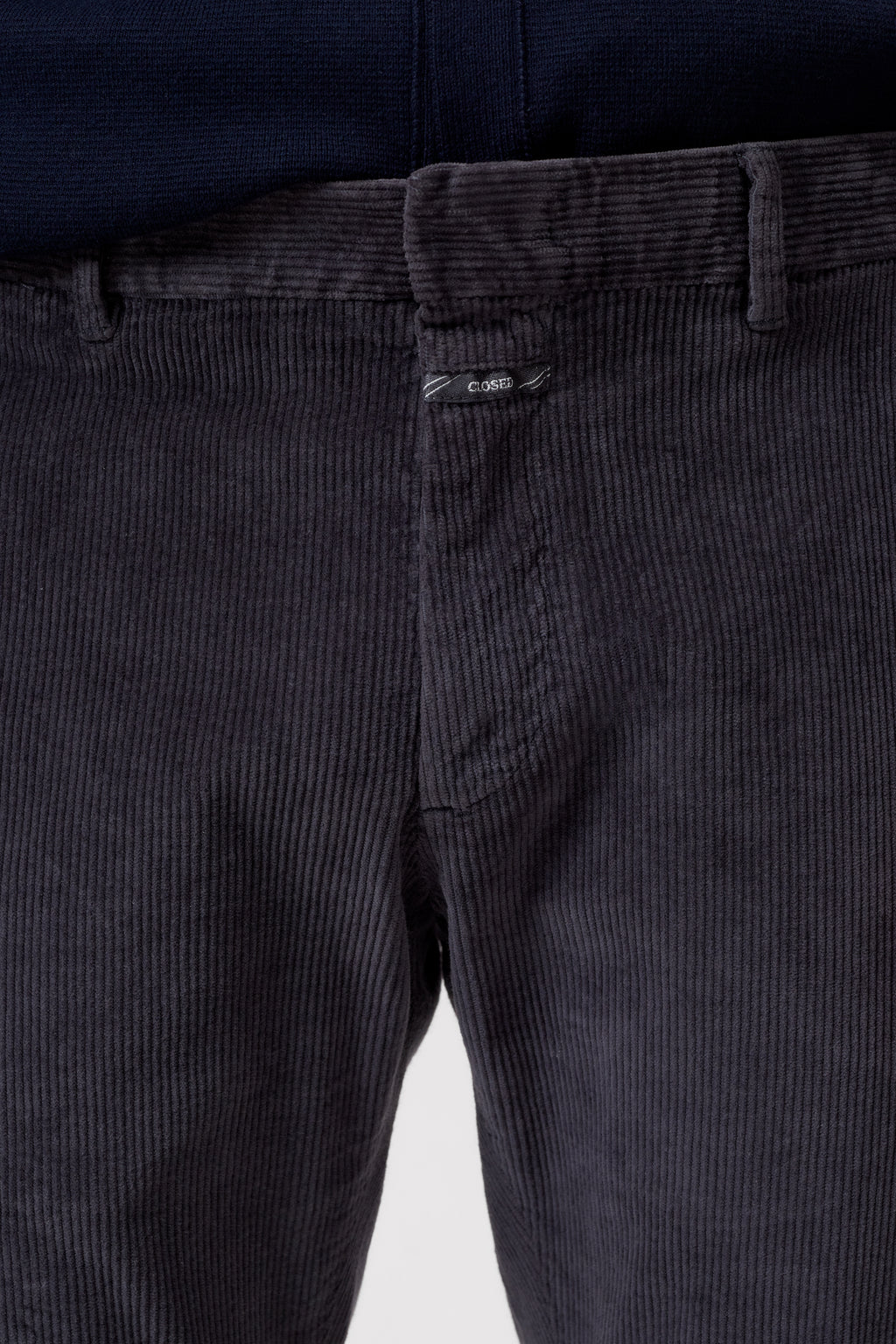 Closed - Pantalon velours Slim Clifton True Shadow Blue