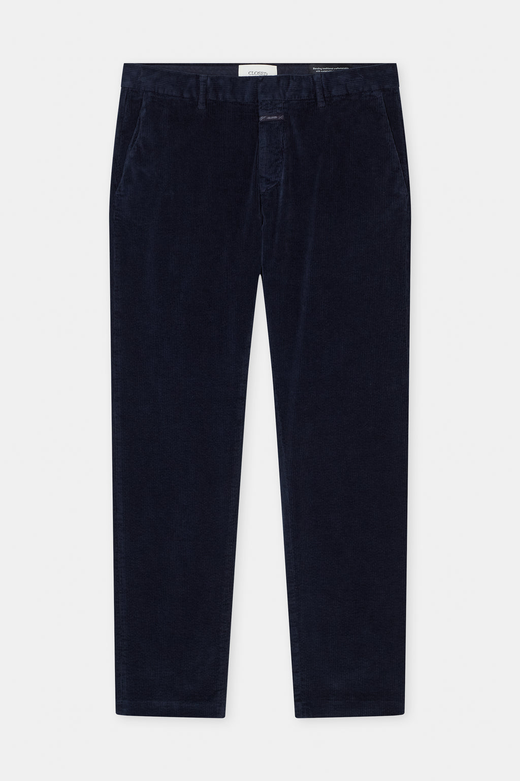 Closed - Pantalon velours Slim Clifton True Dark Night