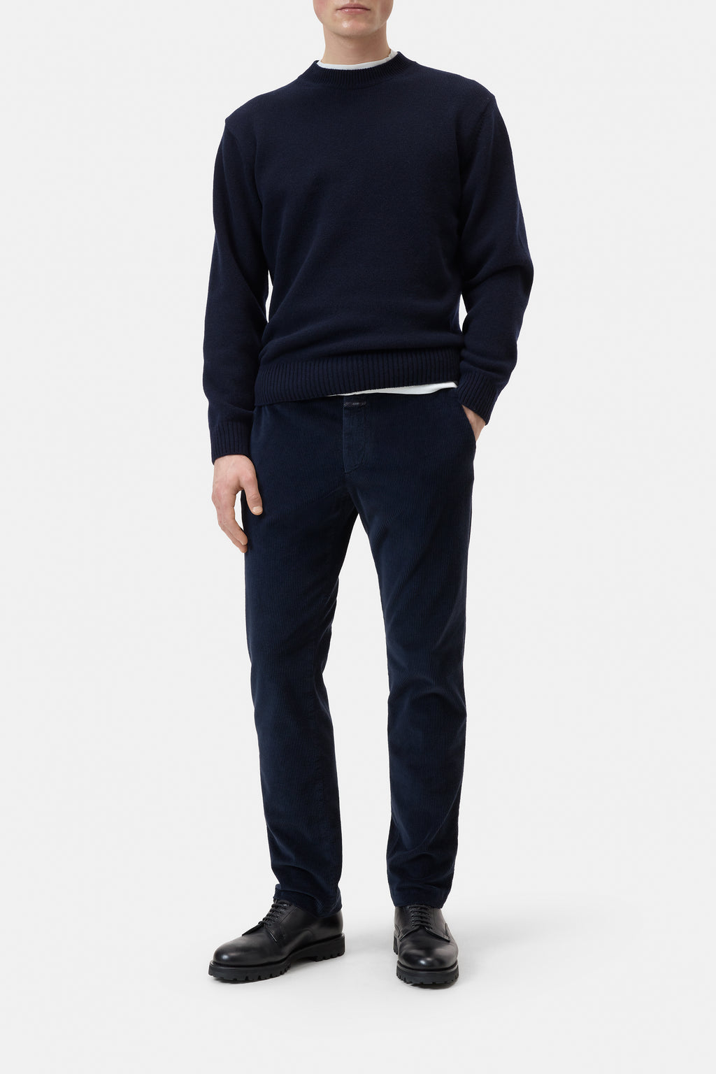Closed - Pantalon velours Slim Clifton True Dark Night