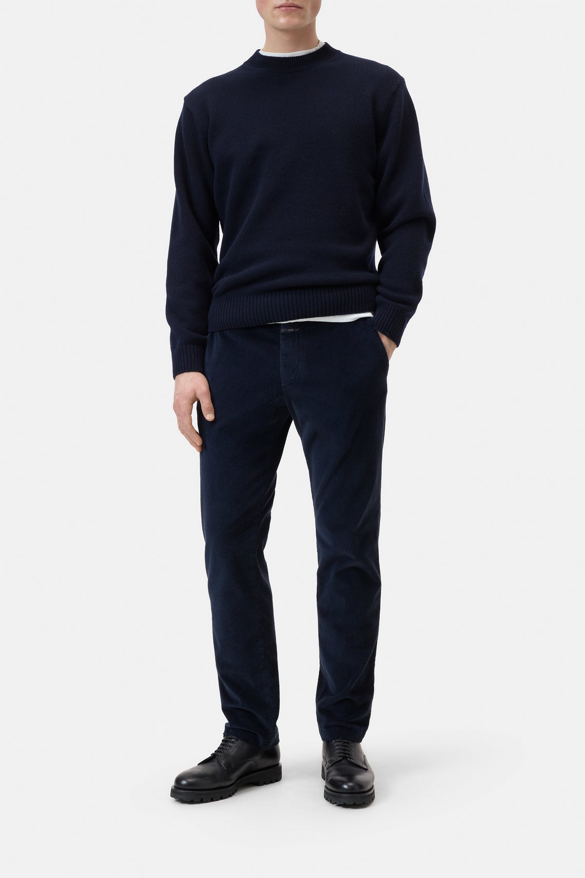 Closed - Pantalon velours Slim Clifton True Dark Night