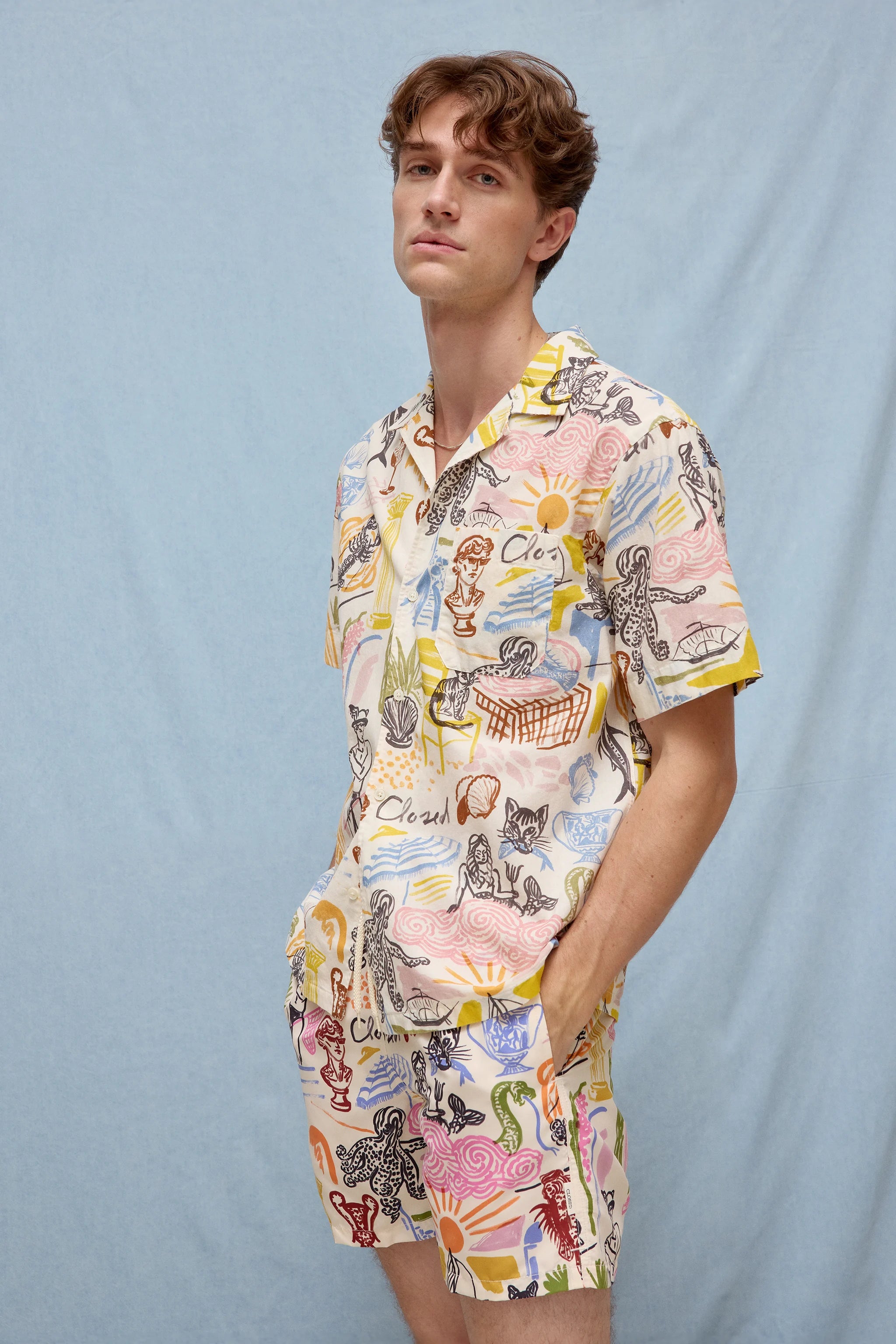 Closed - Short de Bain Multicolor