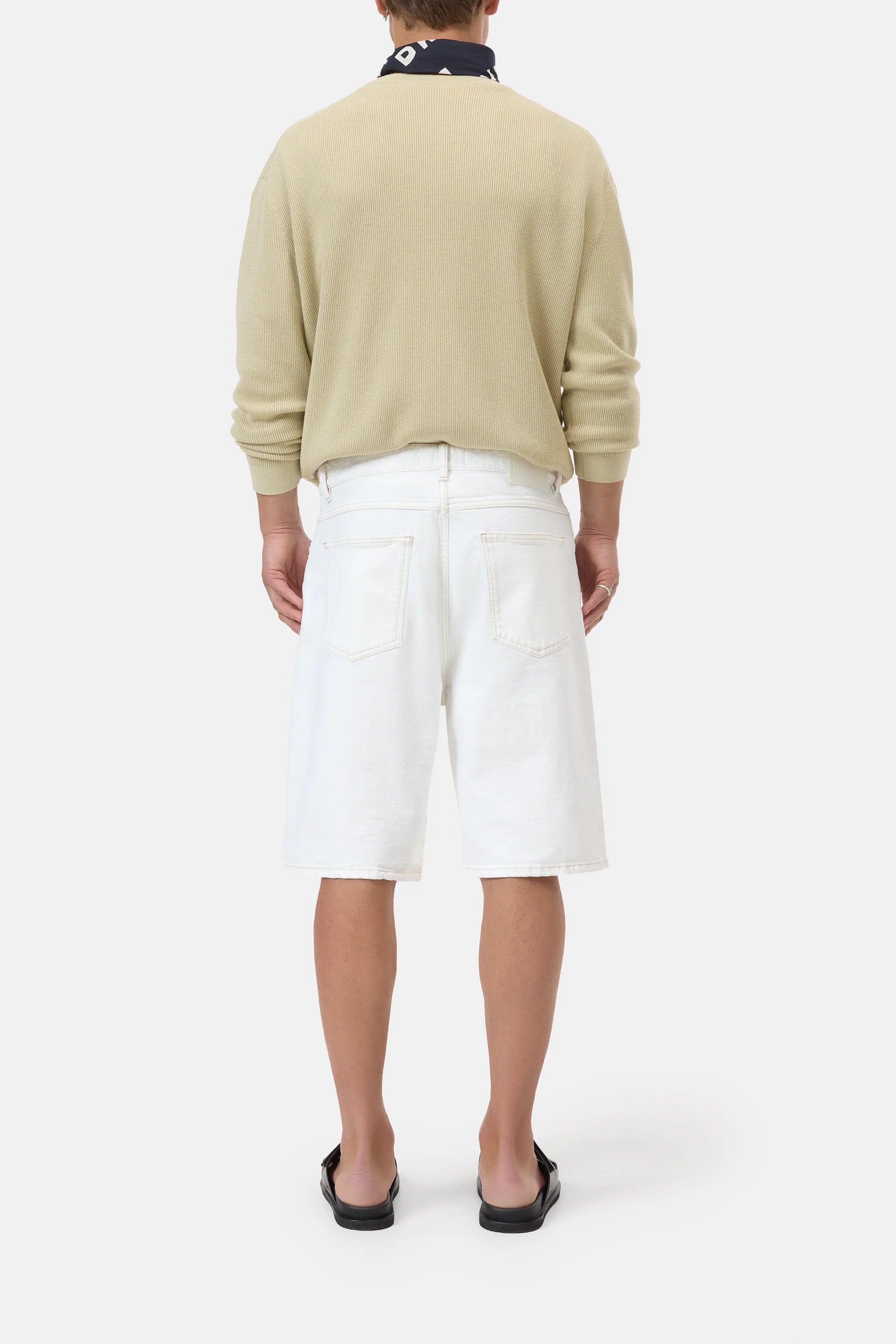 Closed - Short Springdale Relaxed Ivory