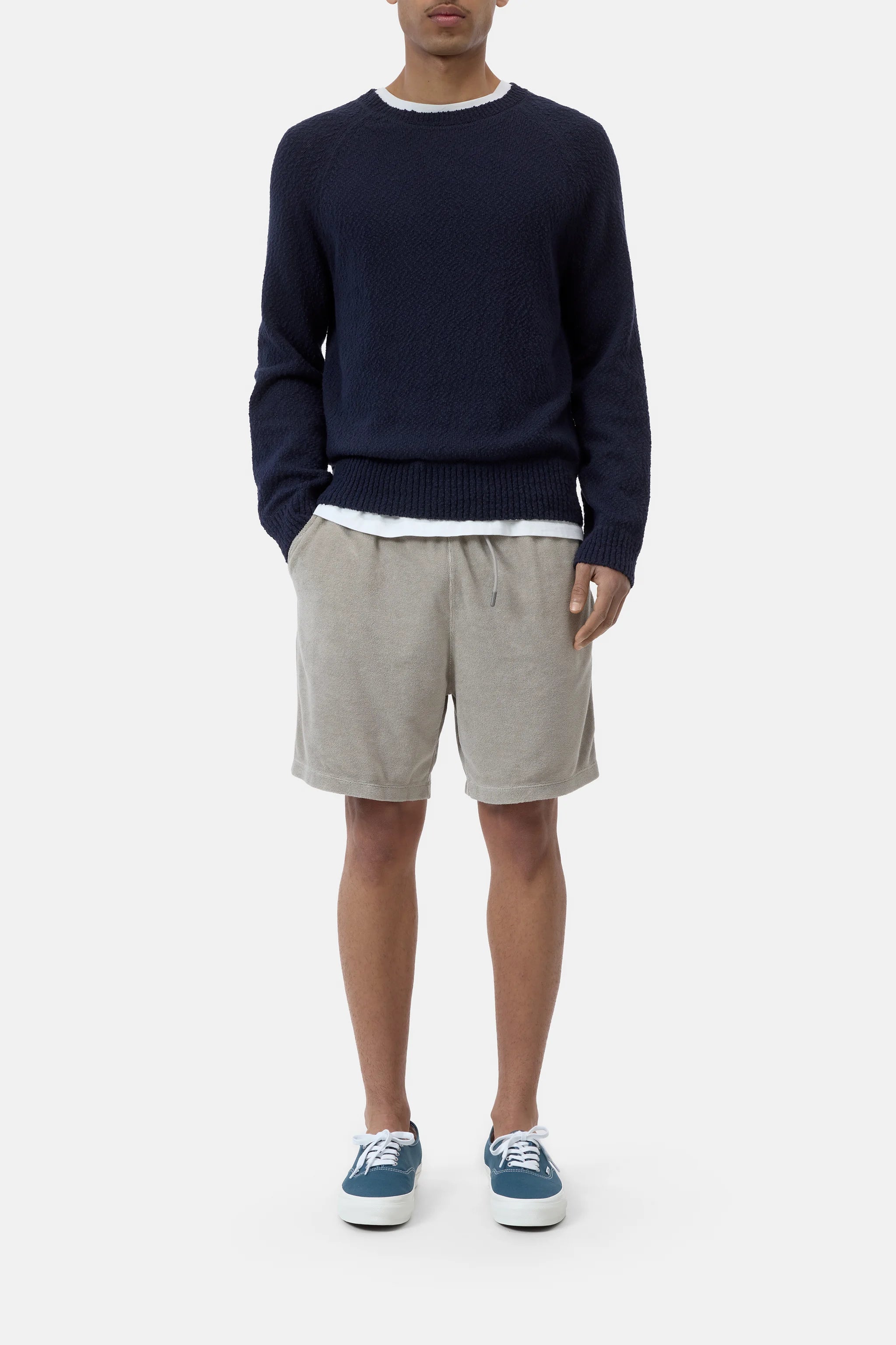 Closed - Short en éponge Mud Grey