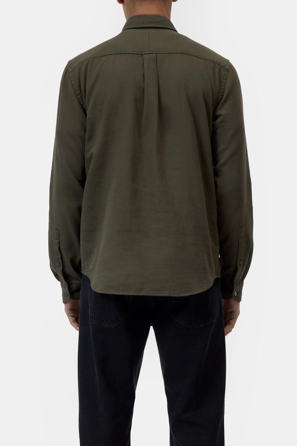 Closed - Chemise en coton Dark Olive Green