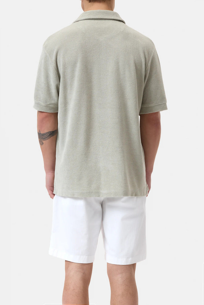 Closed - Polo en éponge Cloud Grey