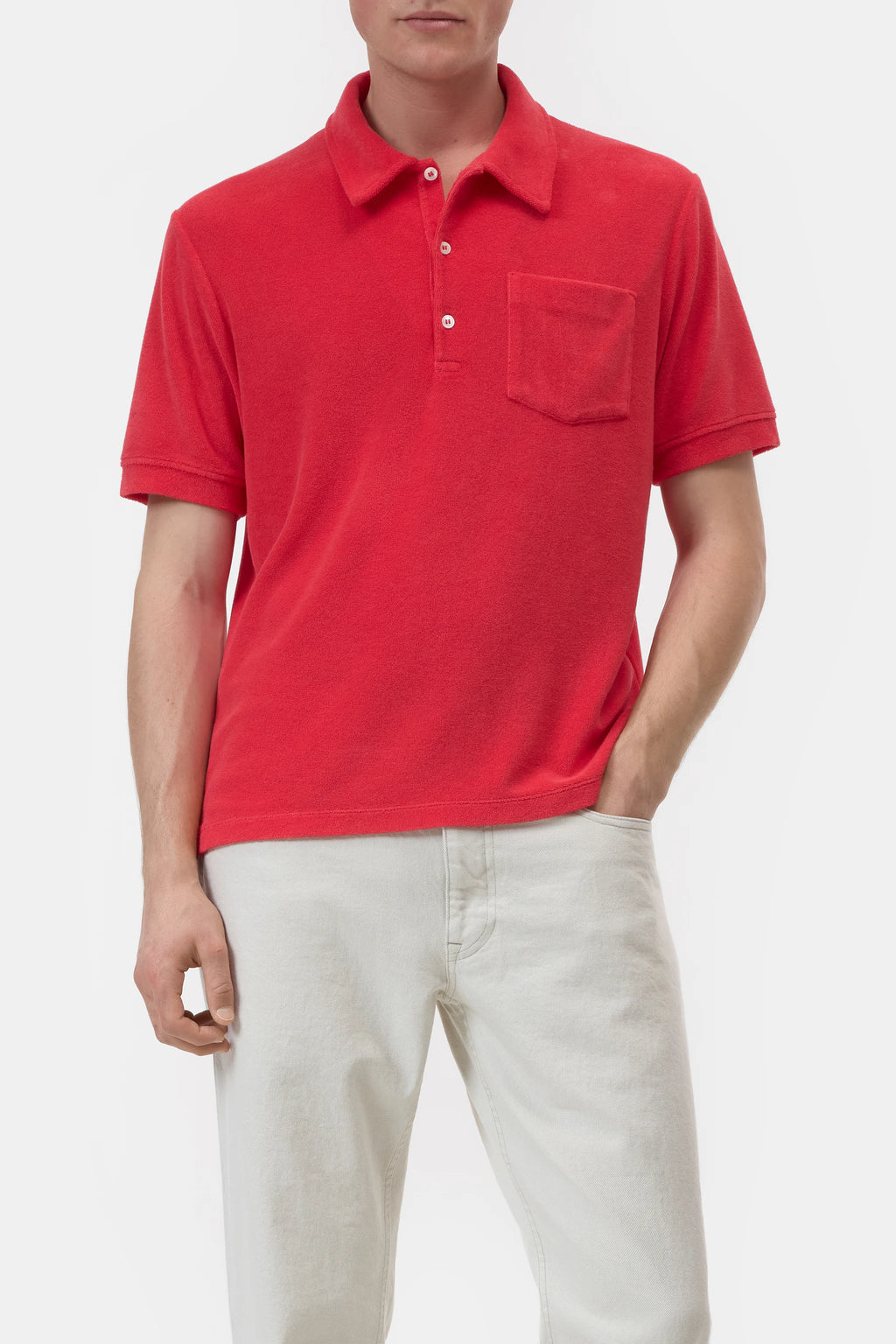Closed - Polo éponge Laser Red