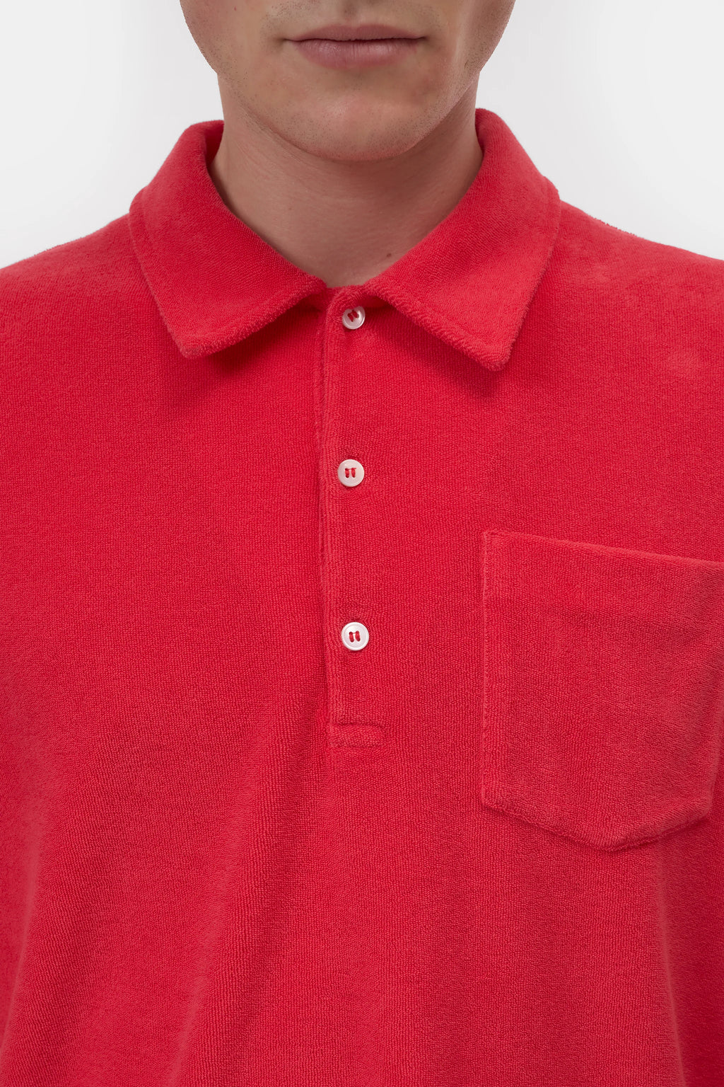 Closed - Polo éponge Laser Red