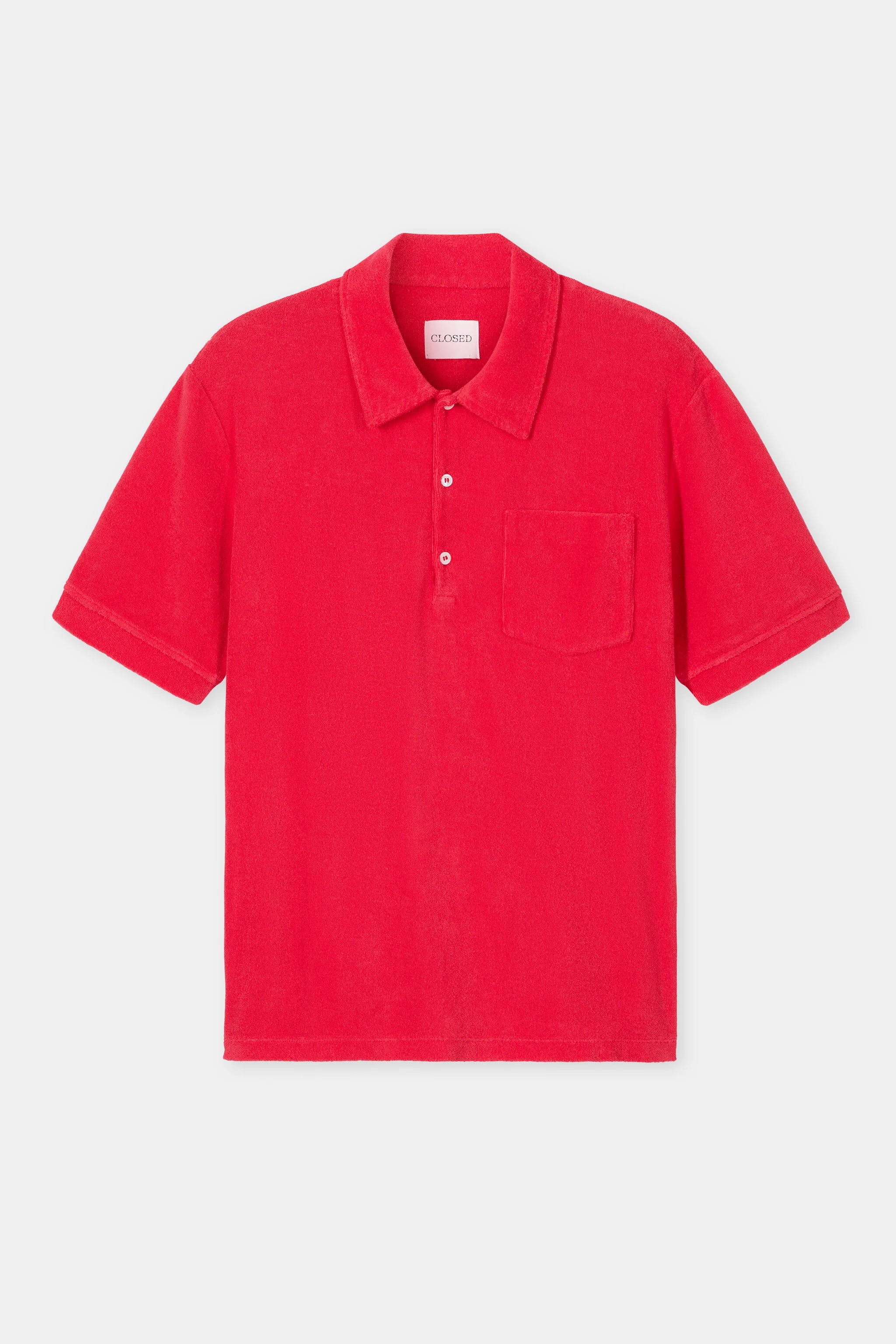 Closed - Polo éponge Laser Red