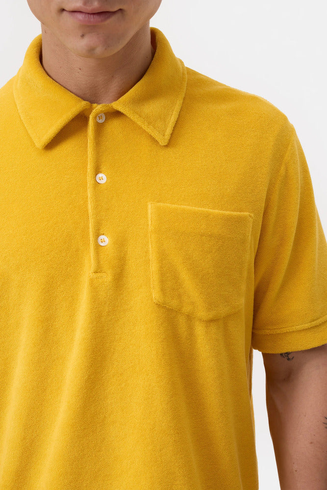 Closed - Polo en éponge Mango Yellow
