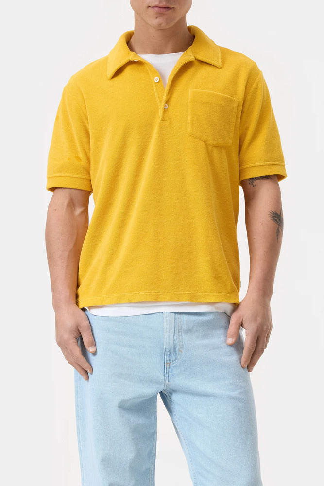Closed - Polo en éponge Mango Yellow