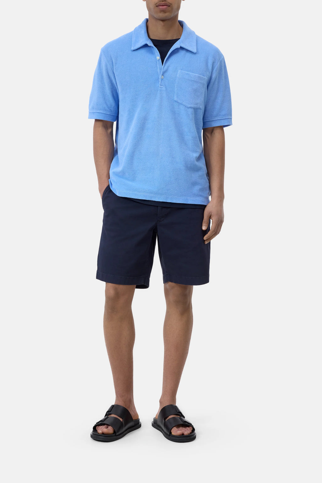 Closed - Polo éponge Sky Blue