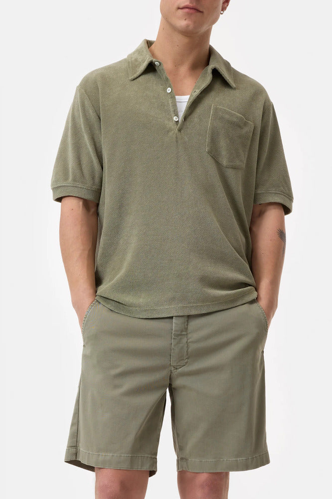 Closed - Polo en éponge Chino Green