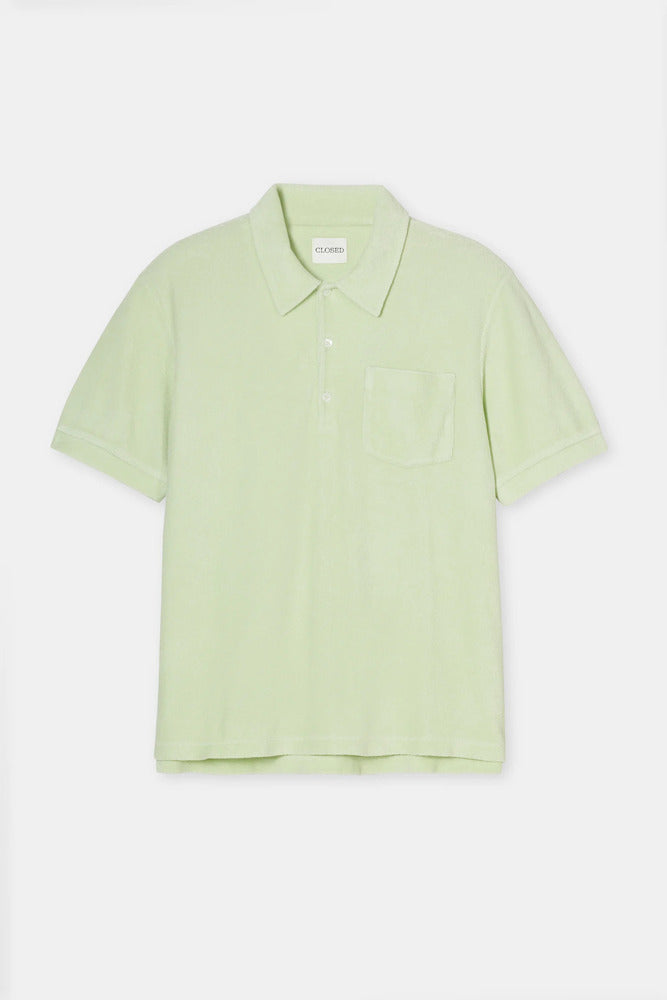 Closed - Polo en éponge Bud Green