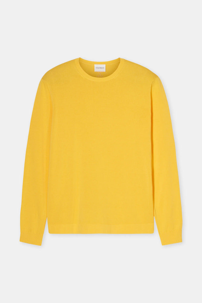 Closed - Pull en coton Mango Yellow