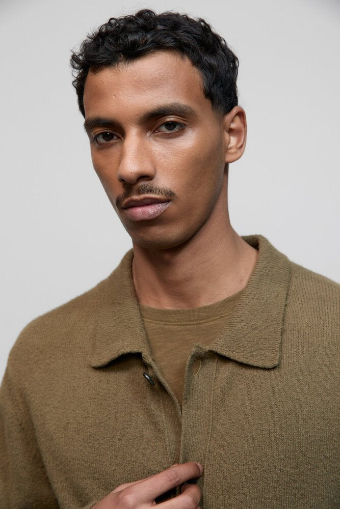 Closed - Cardigan Golden Moss