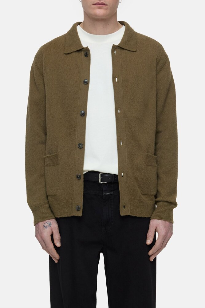 Closed - Cardigan Golden Moss