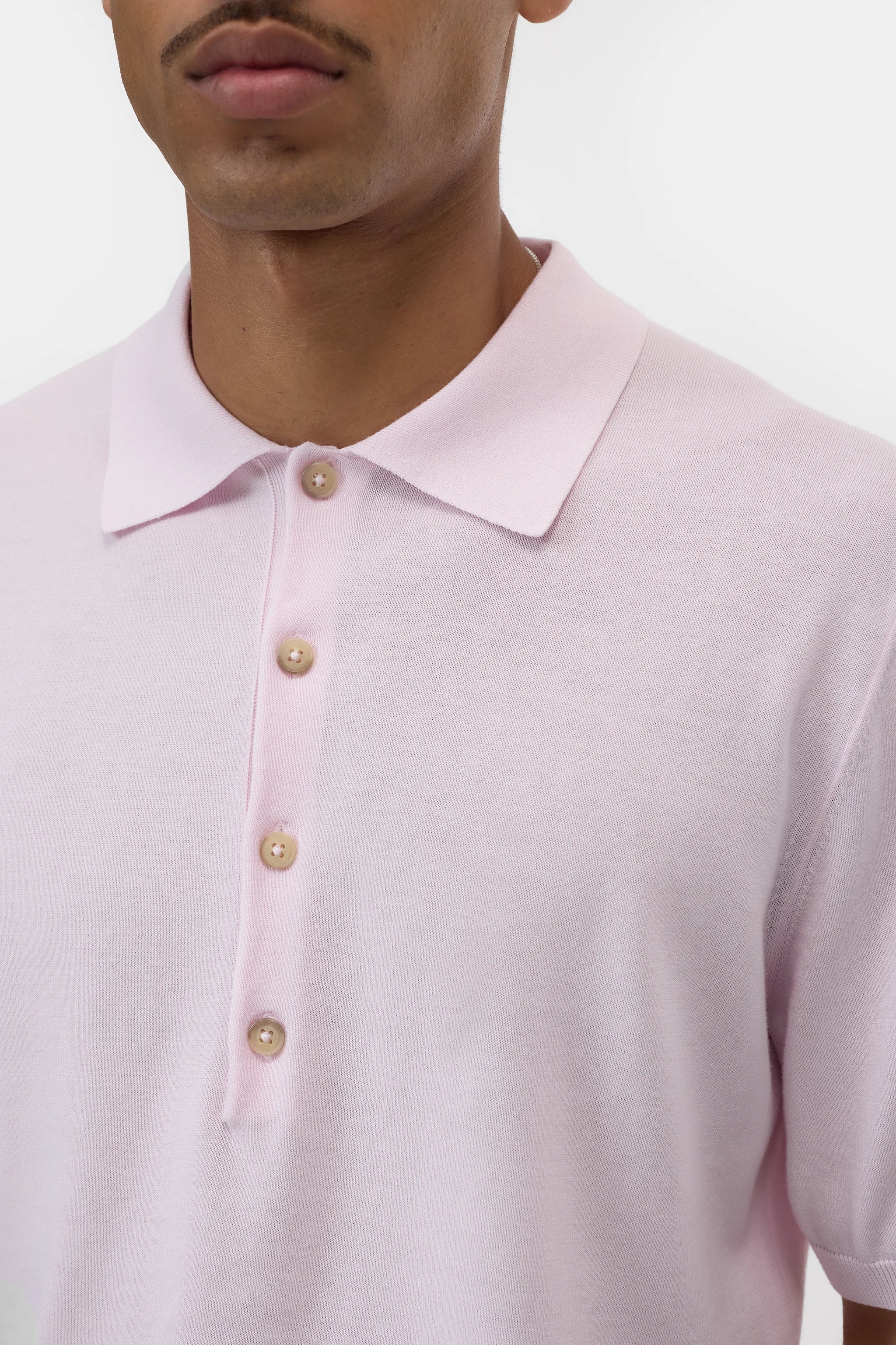 Closed - Polo en coton Quartz Pink