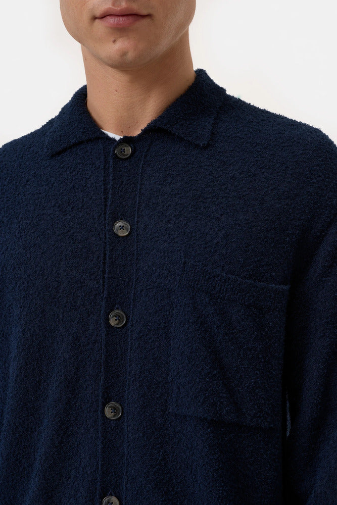 Closed - Cardigan en mélange de coton Dark Night