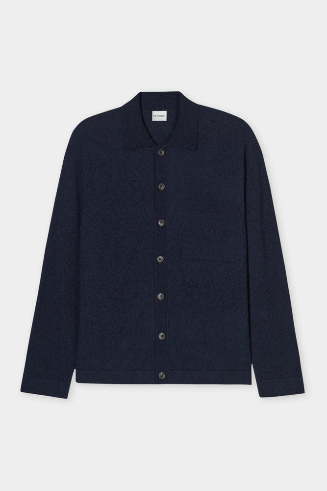 Closed - Cardigan en mélange de coton Dark Night