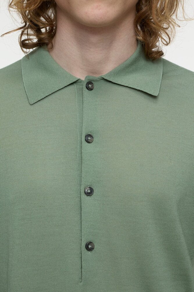 Closed - Polo en Maille Eucalyptus