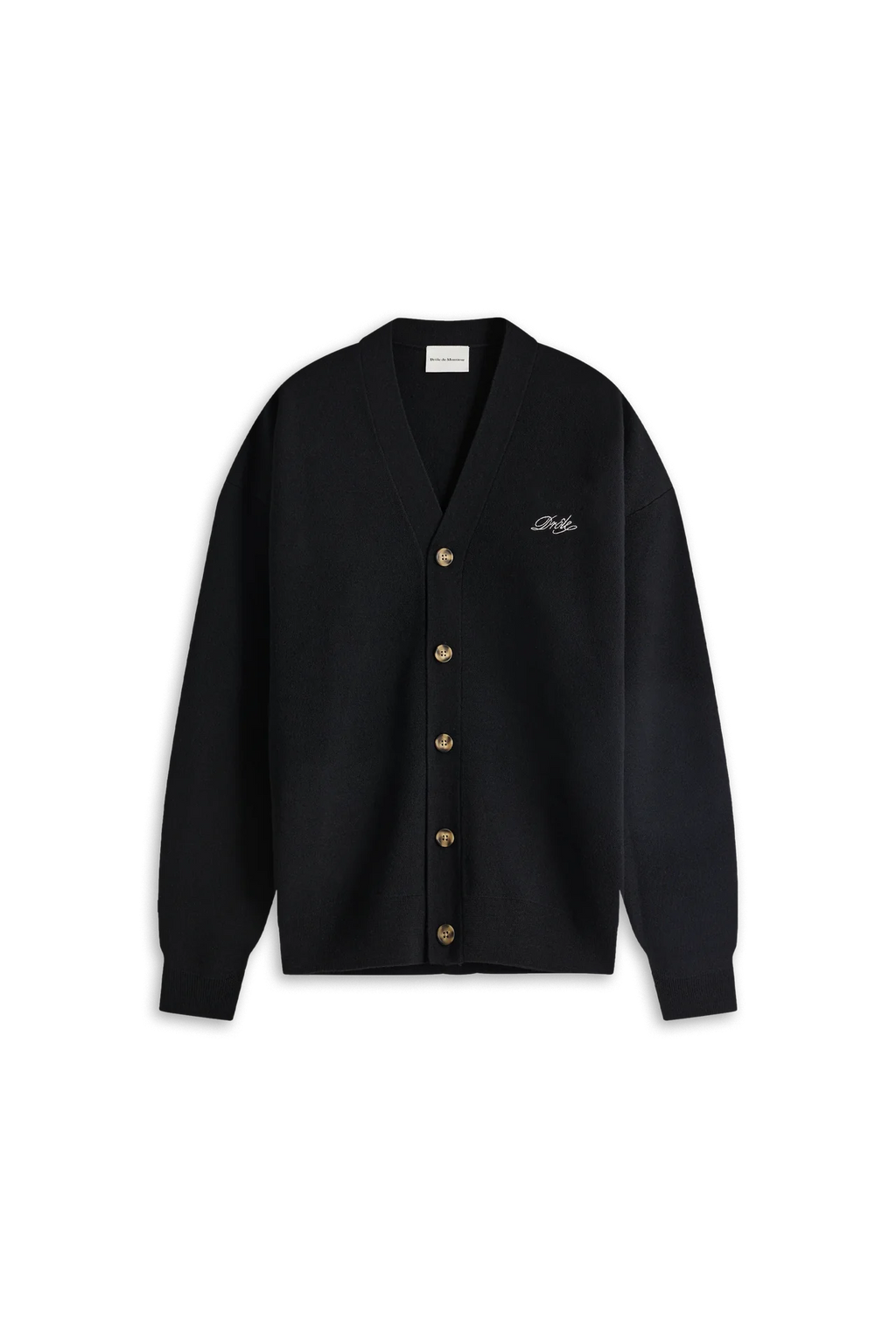 Drôle de Monsieur - Le Cardigan Drôle Noir