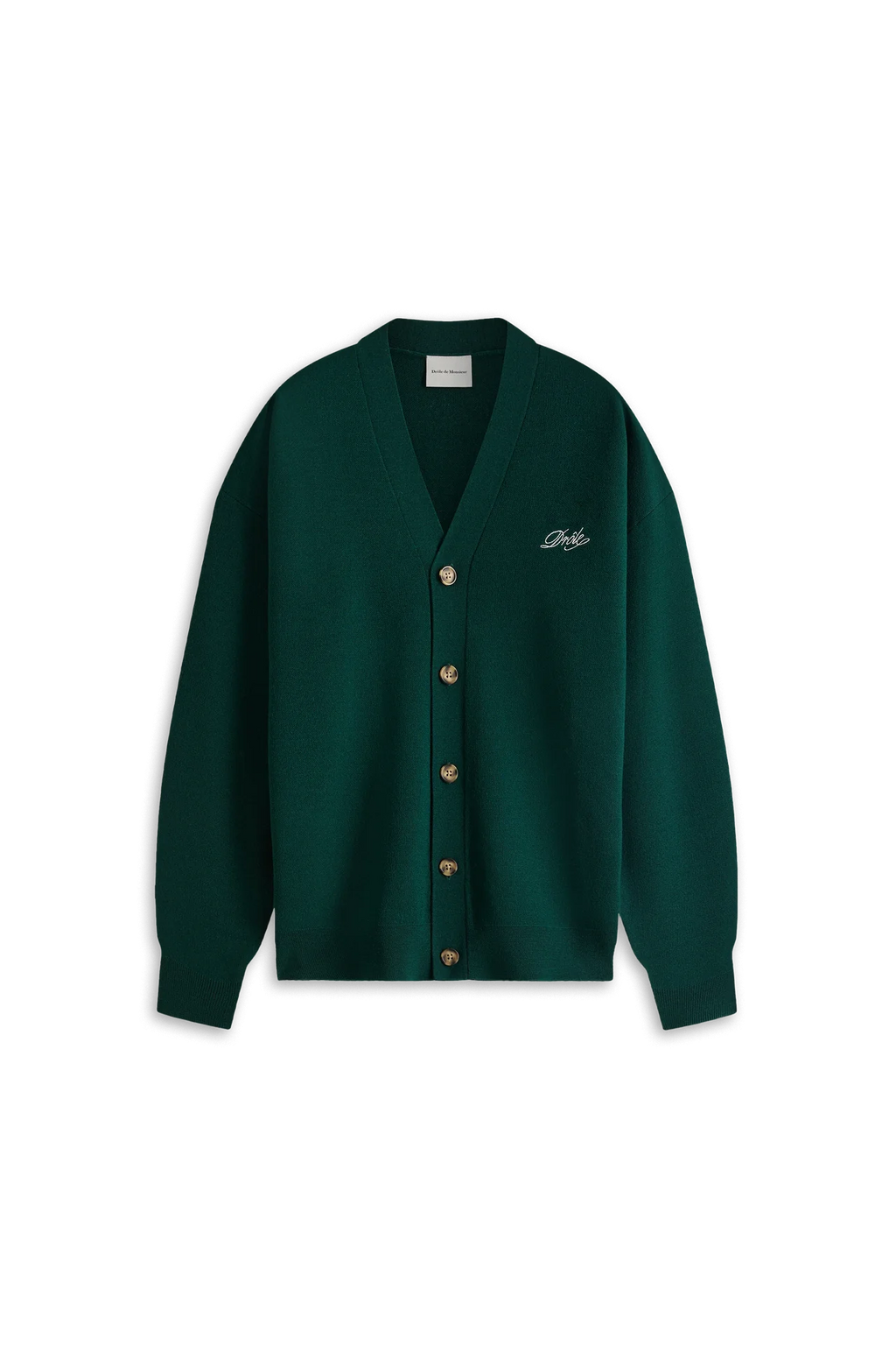 Drôle de Monsieur - Cardigan Drôle Dark Green
