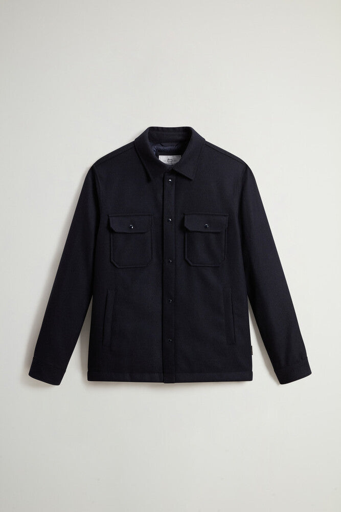 Woolrich - Surchemise Alaskan Melton Blue