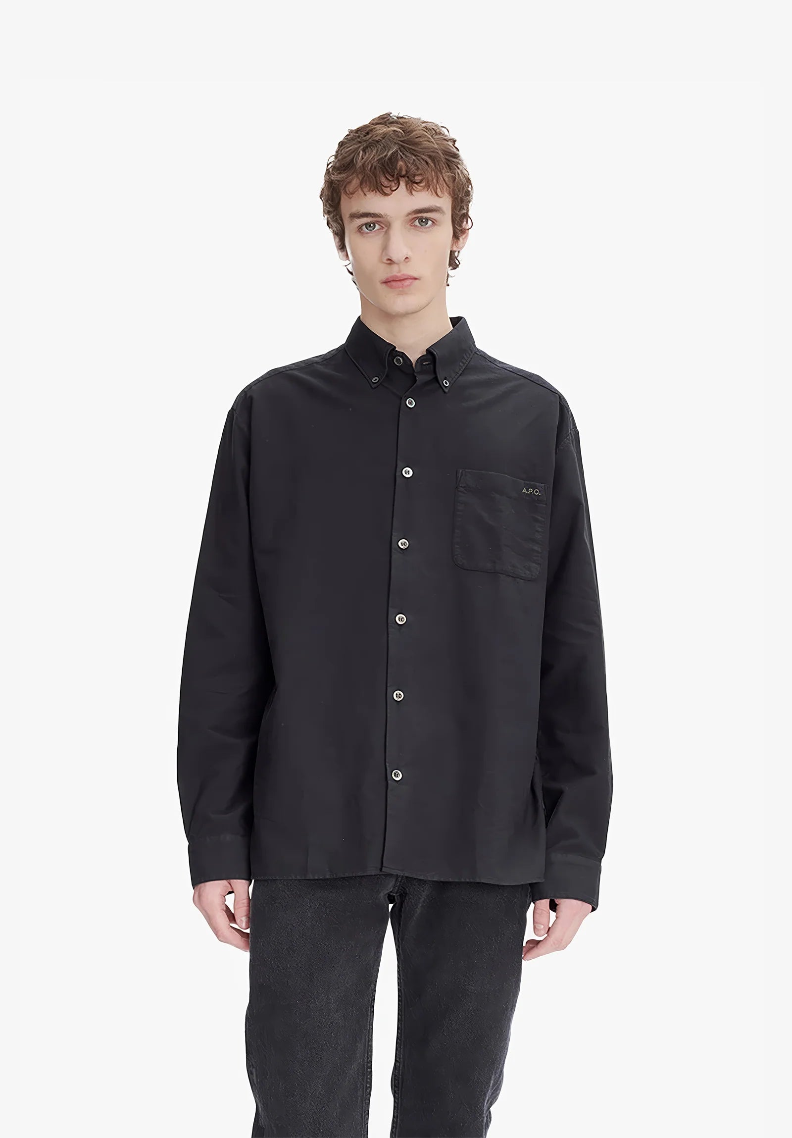 A.P.C. - Chemise Mateo logo Noir