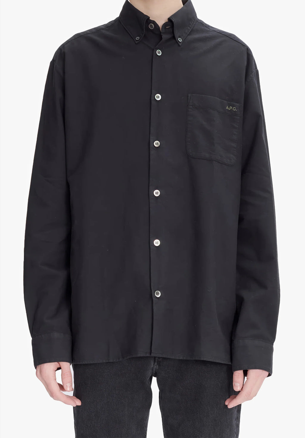 A.P.C. - Chemise Mateo logo Noir