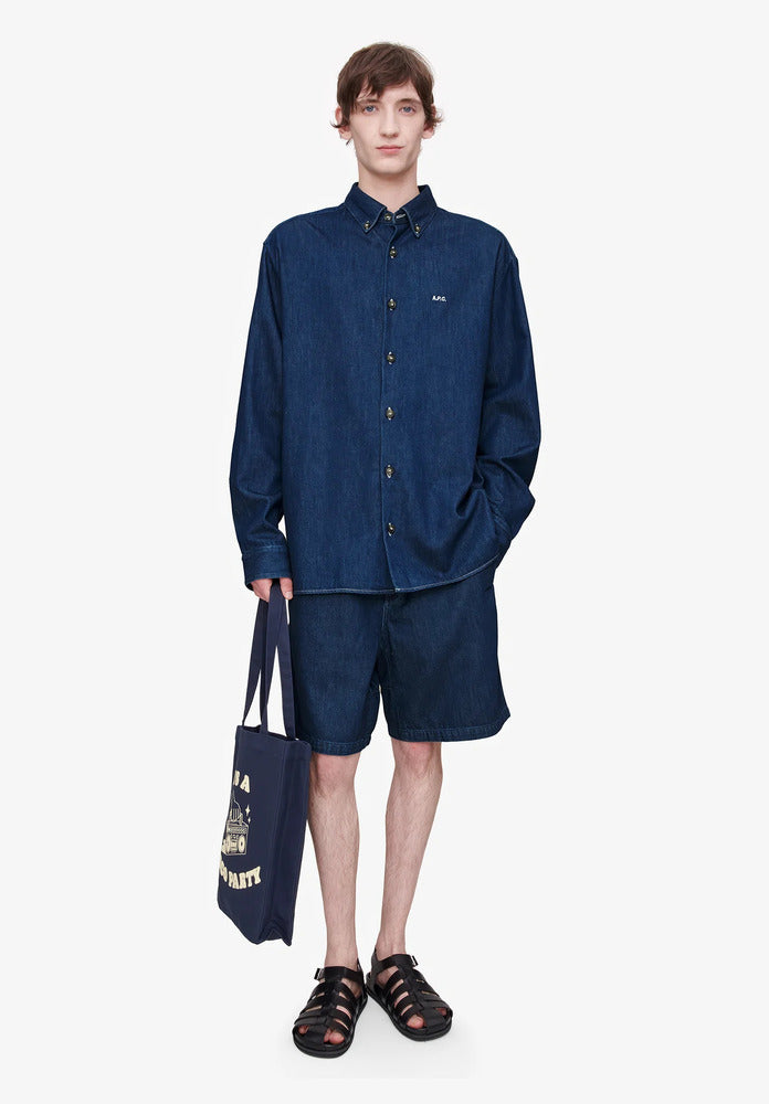 A.P.C. - Chemise Mathias Indigo