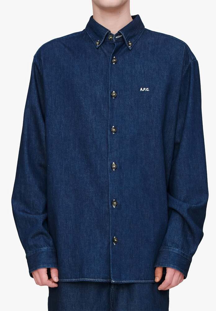 A.P.C. - Chemise Mathias Indigo