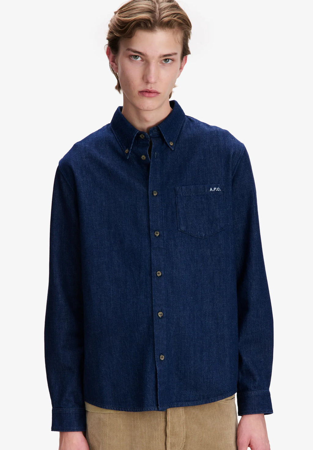 A.P.C. - Chemise New Greg Indigo