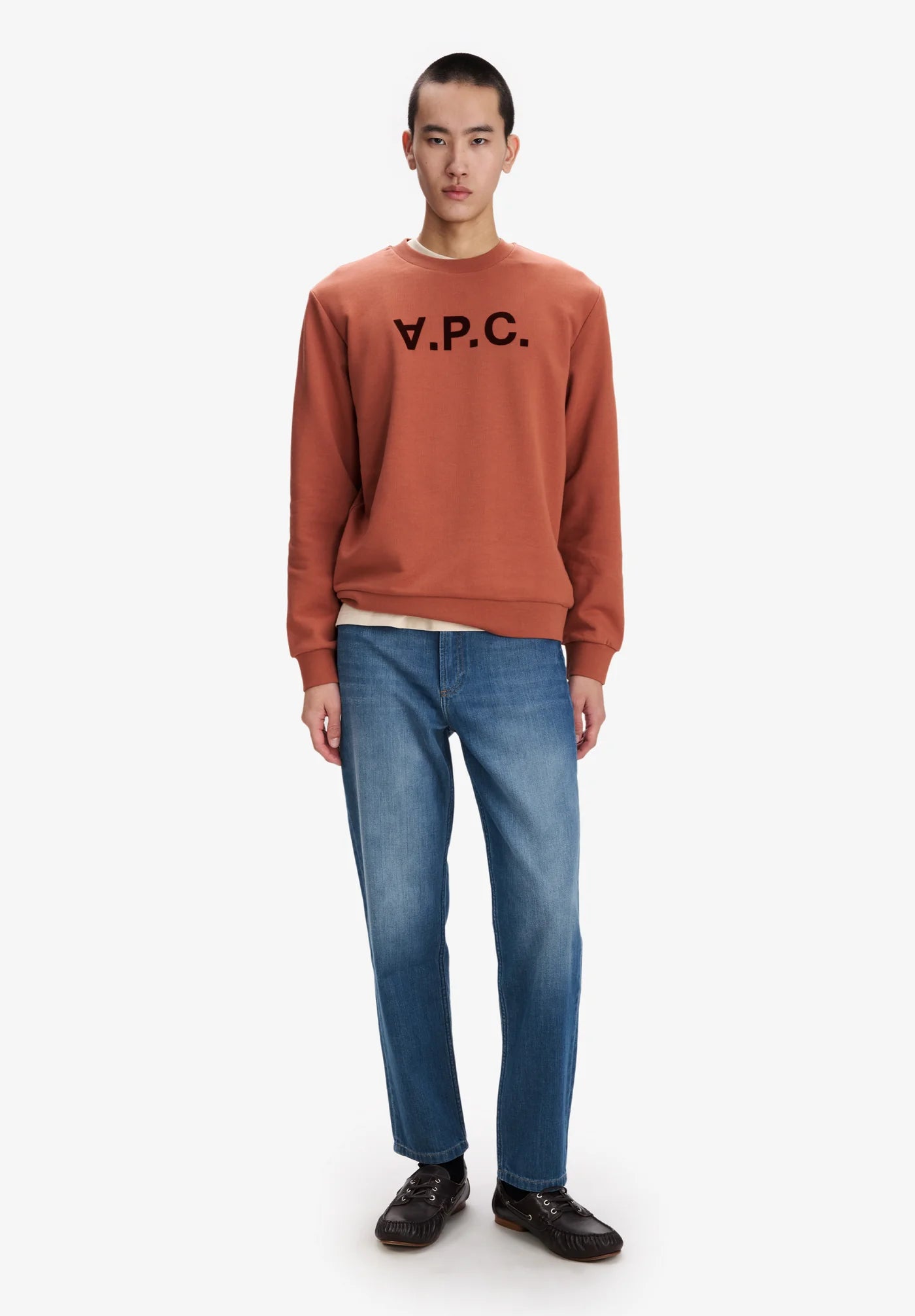 A.P.C. - Sweat Grand VPC Rouge Brique