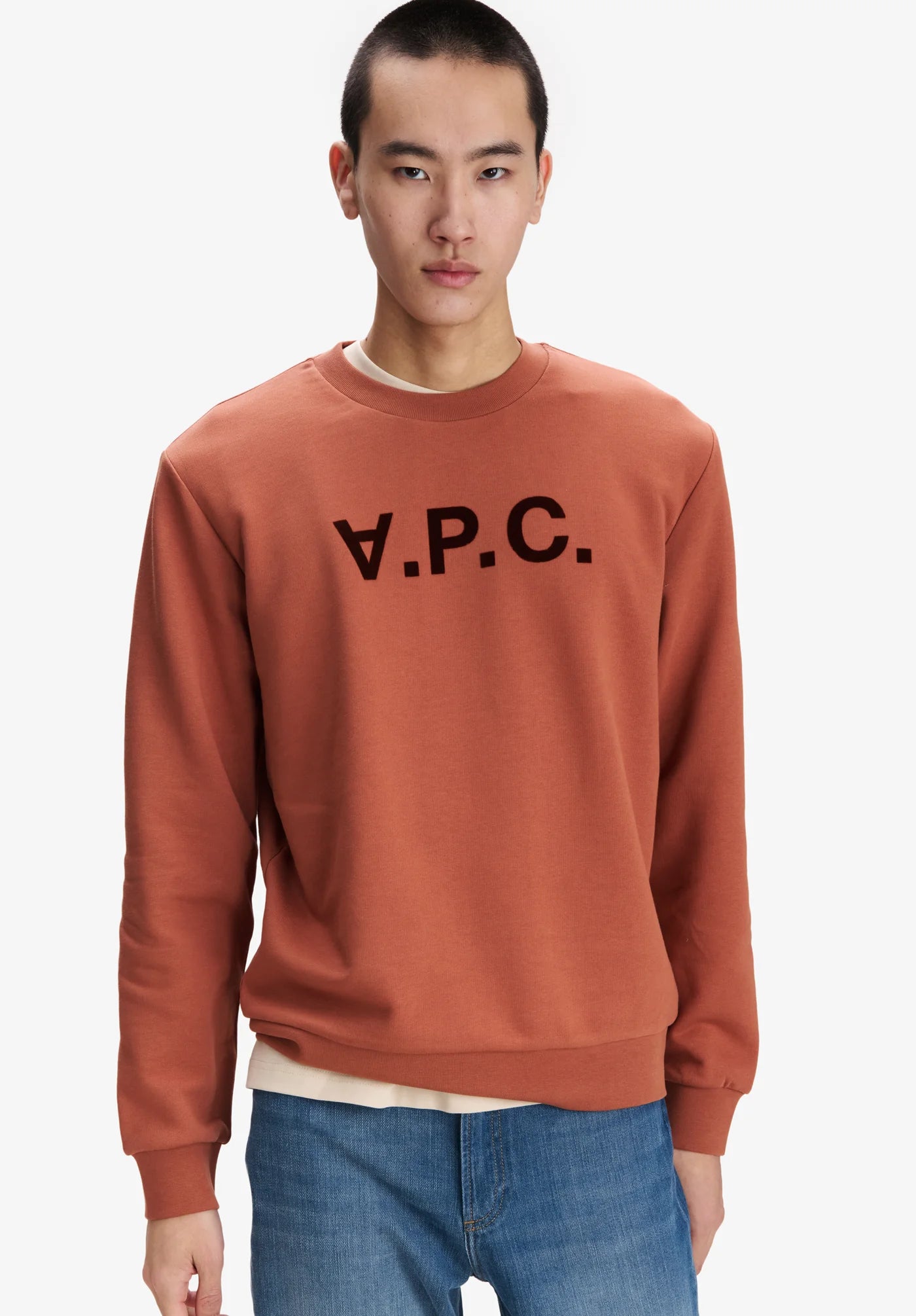 A.P.C. - Sweat Grand VPC Rouge Brique