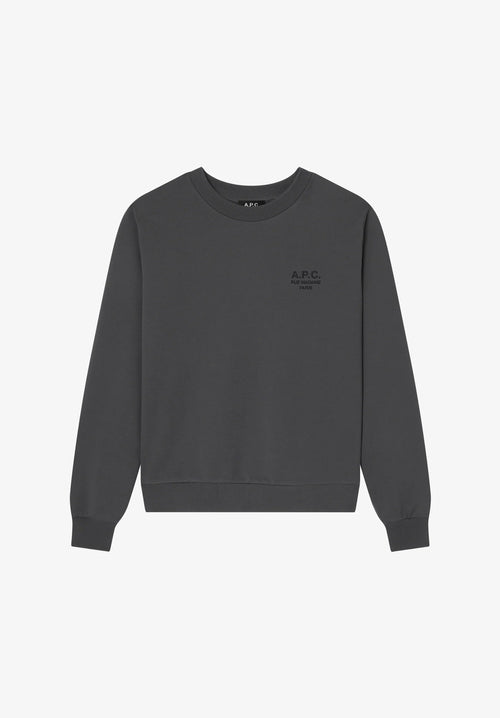 A.P.C. -  Sweatshirt Standard Rue Madame Faux Noir
