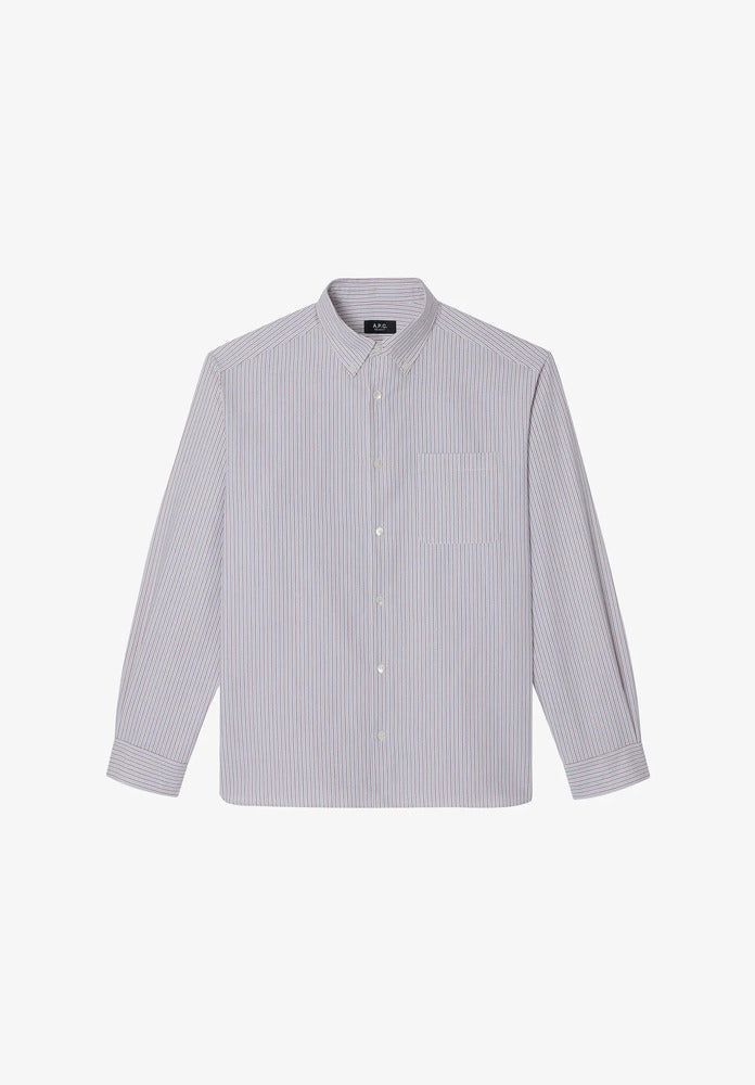 A.P.C. - Chemise Mateo Bordeaux