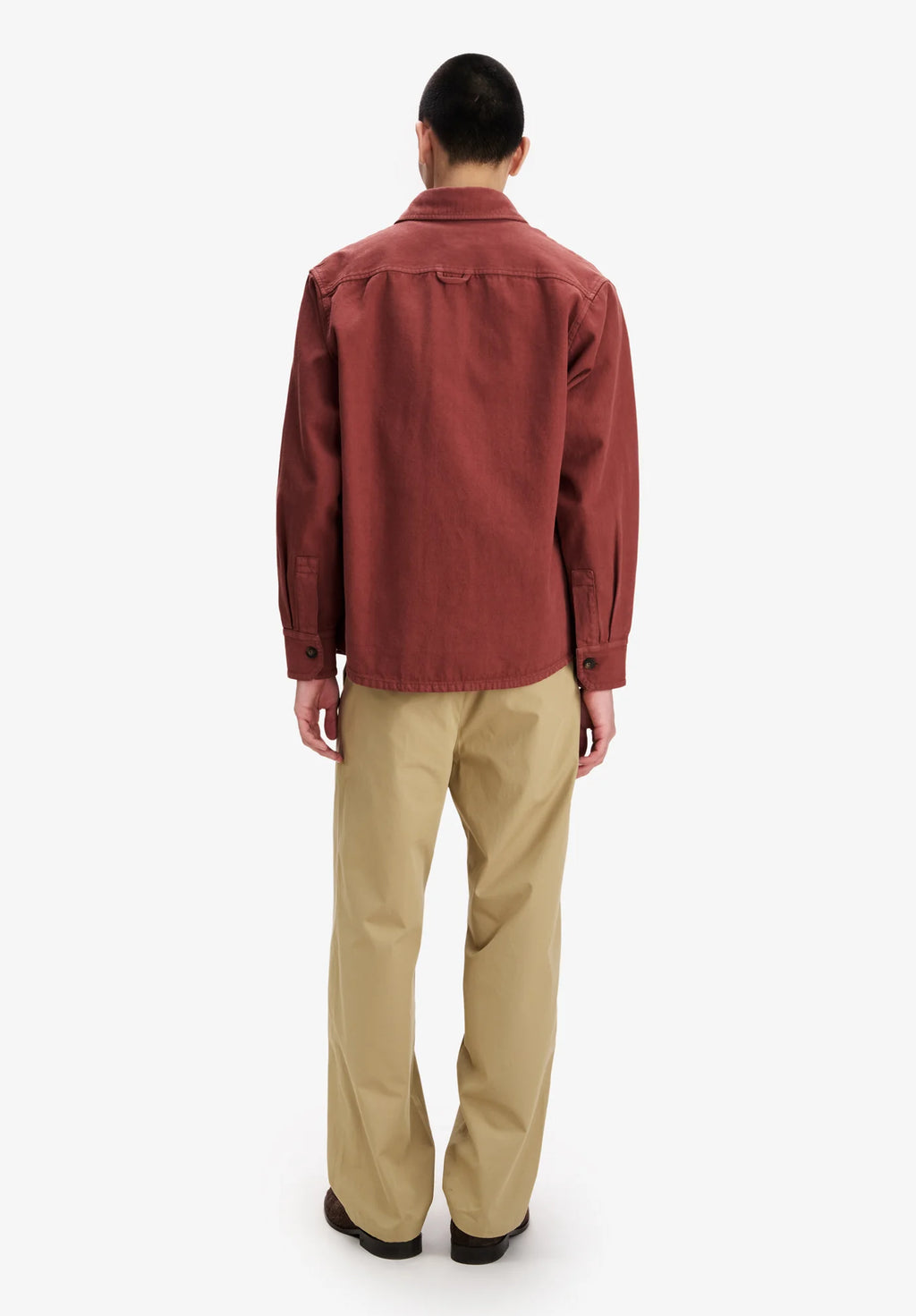 A.P.C. - Surchemise ample BAsile Bordaux