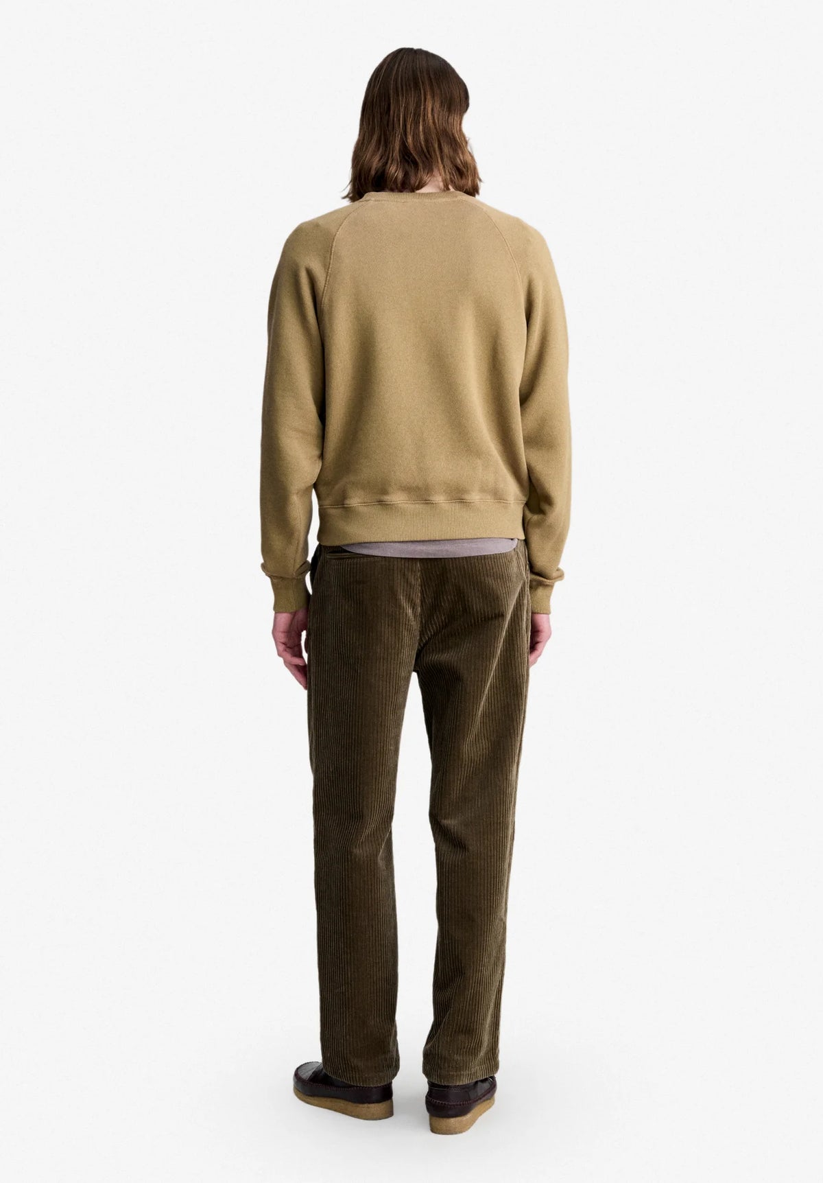 A.P.C. - Pantalon Ricky Taupe à plis