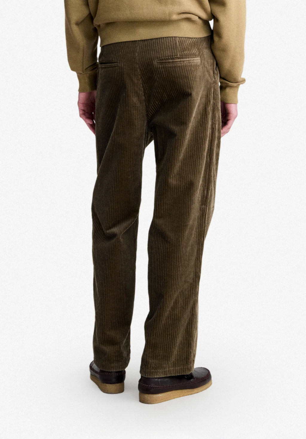 A.P.C. - Pantalon Ricky Taupe à plis