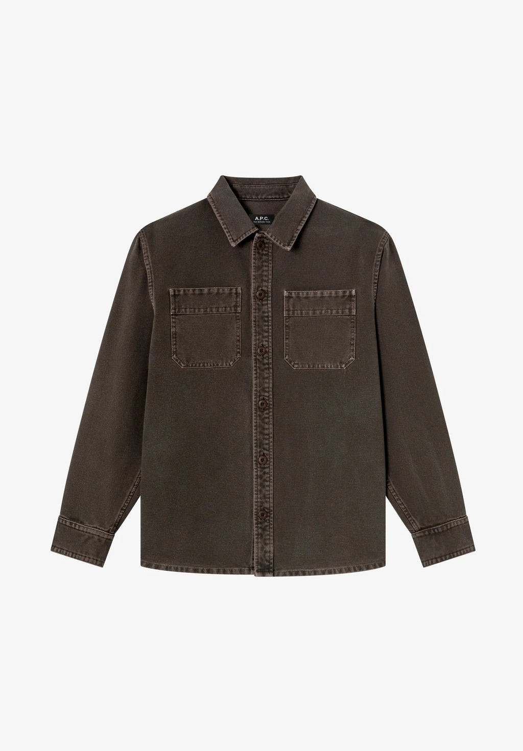 A.P.C. - Surchemise Noah Workwear Marron