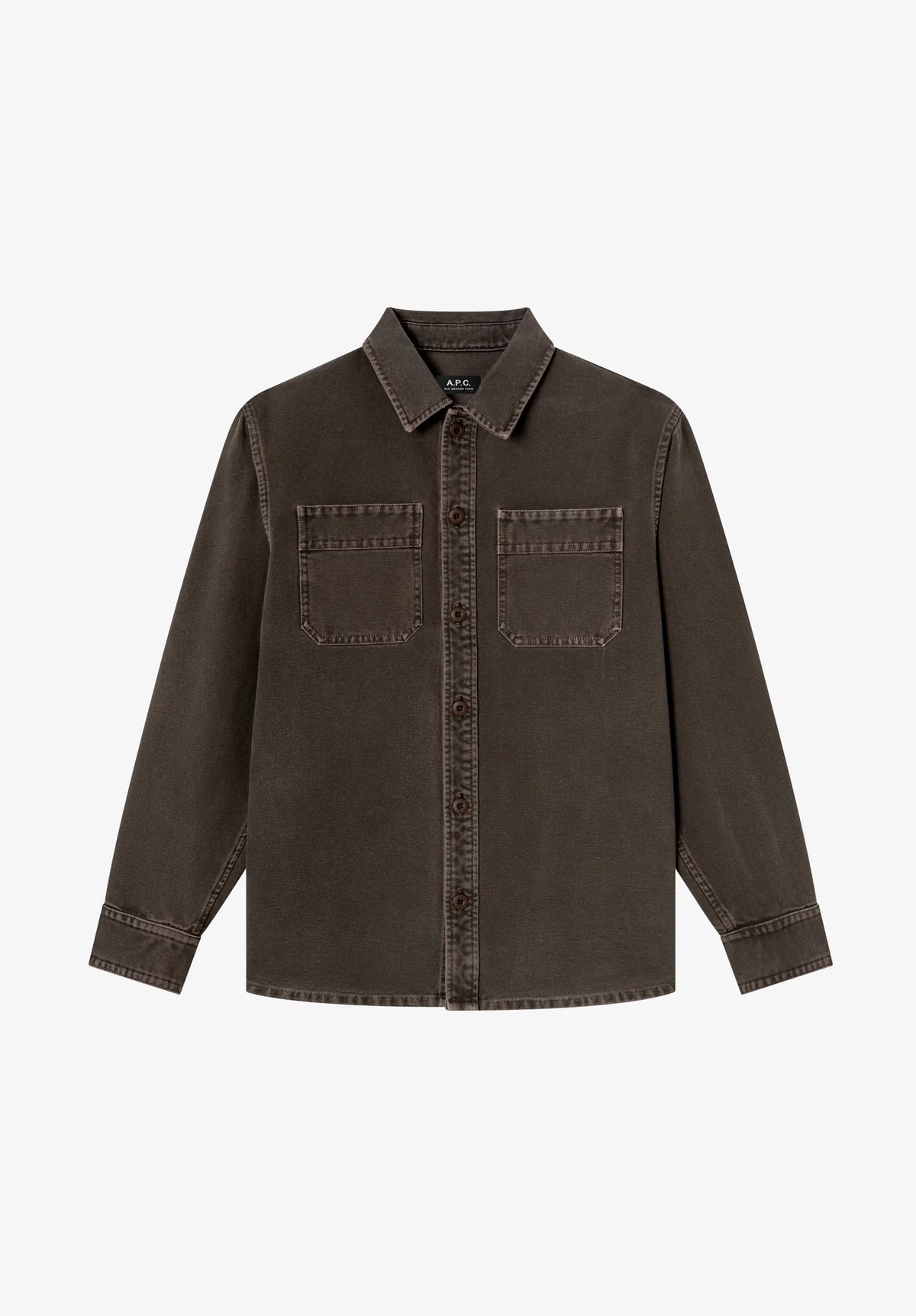 A.P.C. - Surchemise Noah Workwear Marron