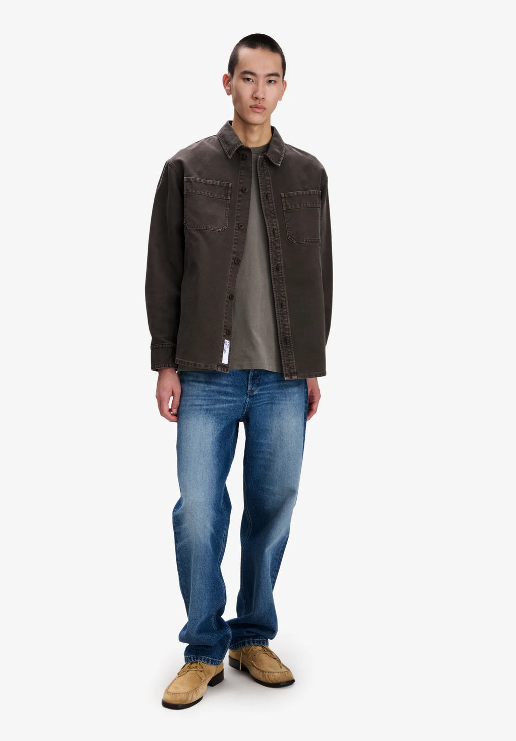 A.P.C. - Surchemise Noah Workwear Marron