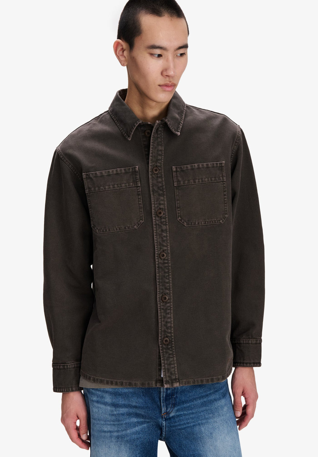A.P.C. - Surchemise Noah Workwear Marron