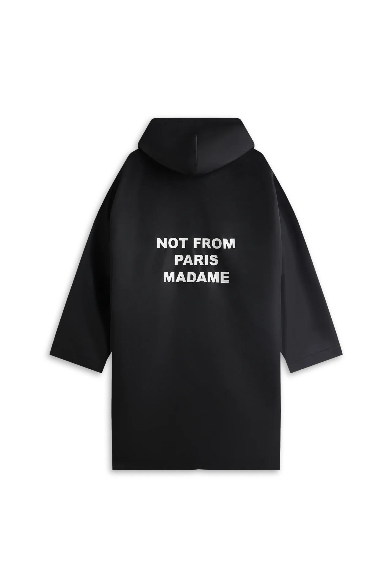 Drôle de Monsieur - Parka Slogan Black