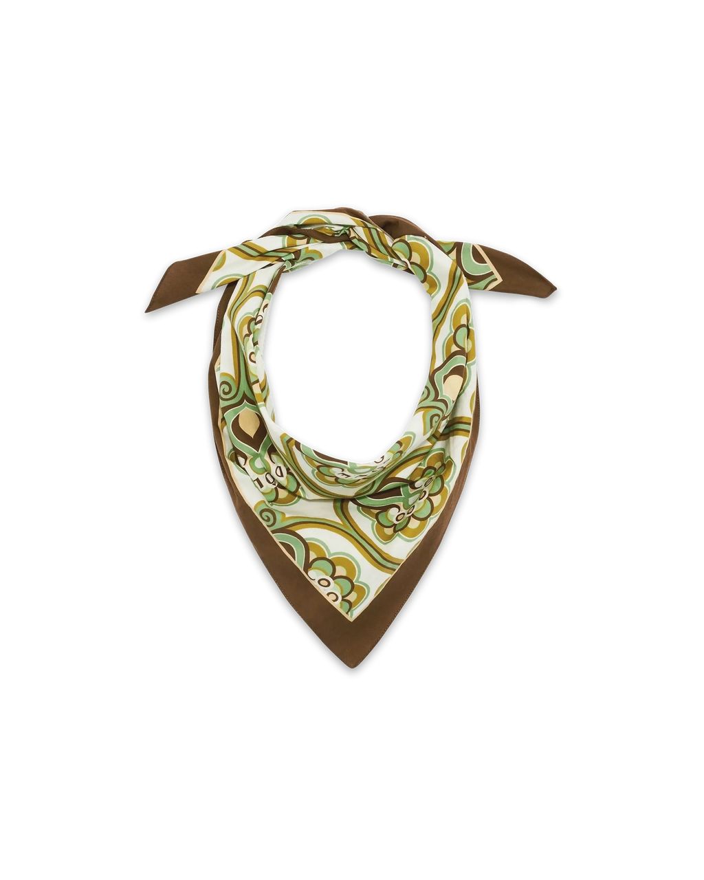 Drôle de Monsieur - Foulard tapisserie Florale Vert